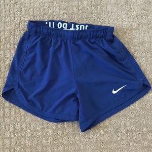 Nike running shorts with built in spandex